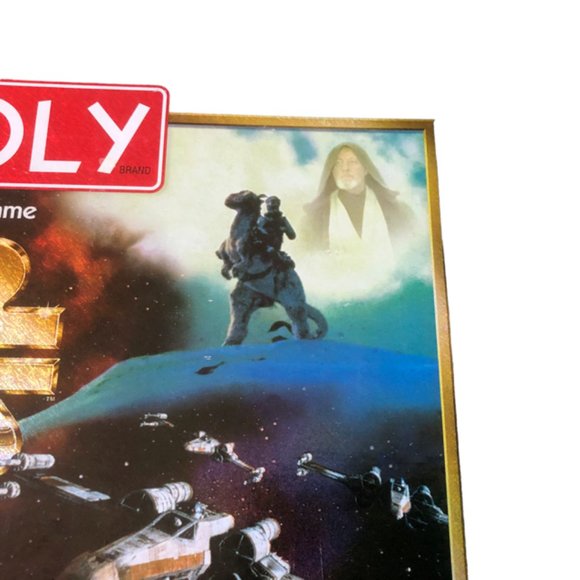 Classic Original Star Wars Trilogy Monopoly Board Game 1997  Vader Solo Leah - Picture 5 of 12